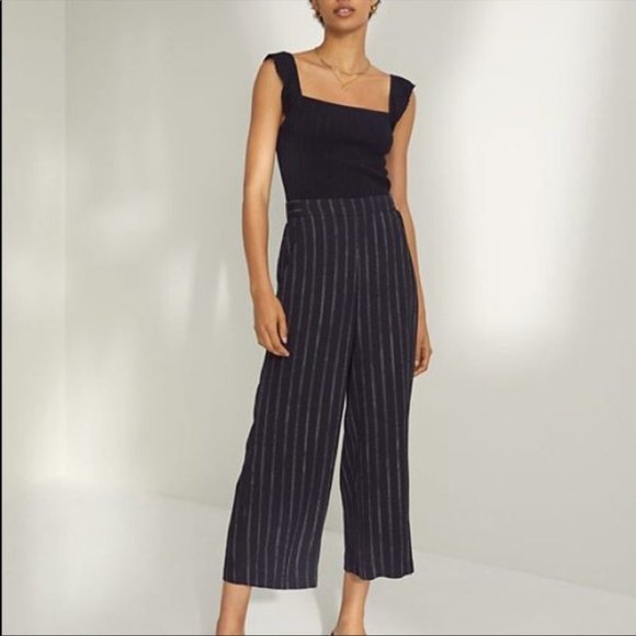 Aritzia Pants - Aritzia Wilfred Faun Pant High Waist Wide Leg Crop Pant